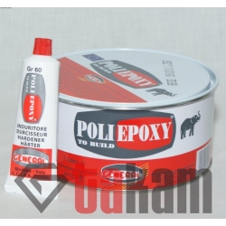 Klej GENERAL POLIEPOXY 1L - transparent stały